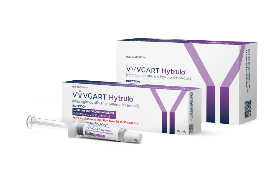 VYVGART and VYVGART Hytrulo packaging